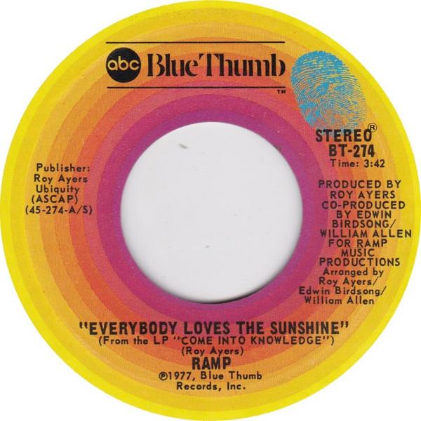 Ramp (3) - Everybody Loves The Sunshine