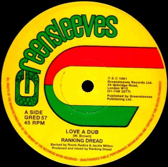 Ranking Dread - Love A Dub