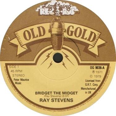 Ray Stevens - Bridget The Midget / Everything Is Beautiful