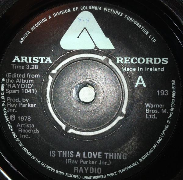 Raydio - Is This A Love Thing