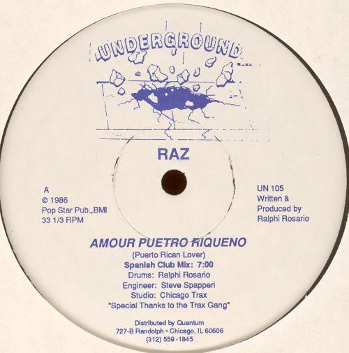 Raz - Amour Puetro Riqueno (Puerto Rican Lover)