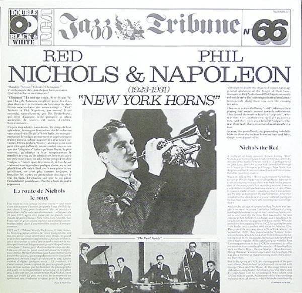 Red Nichols, Phil Napoleon - New York Horns (1923-1931)