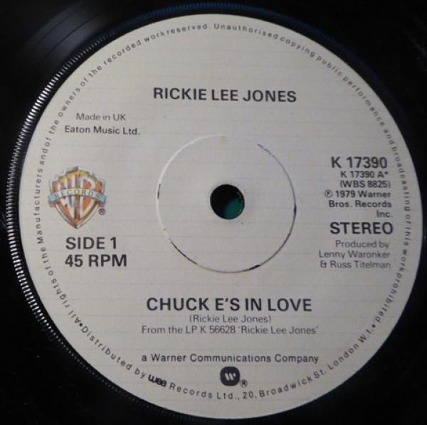 Rickie Lee Jones - Chuck E's In Love