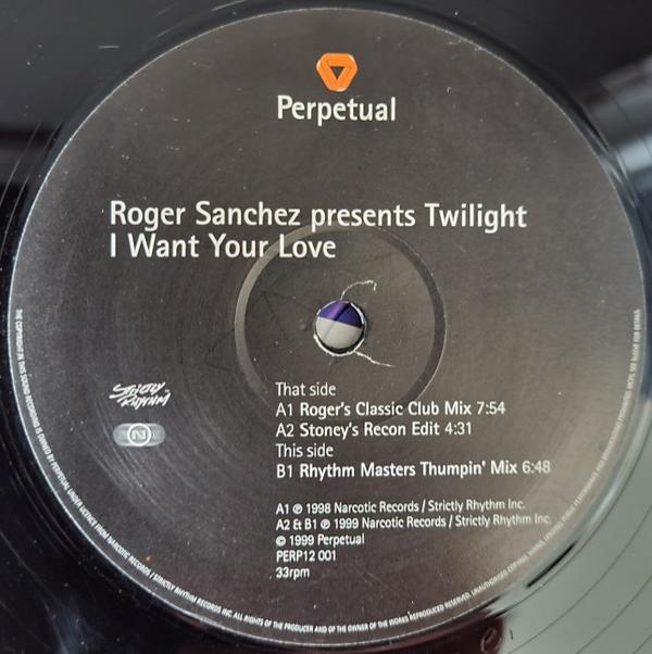 Roger Sanchez, Twilight (7) - I Want Your Love