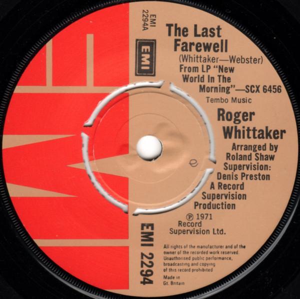 Roger Whittaker - The Last Farewell