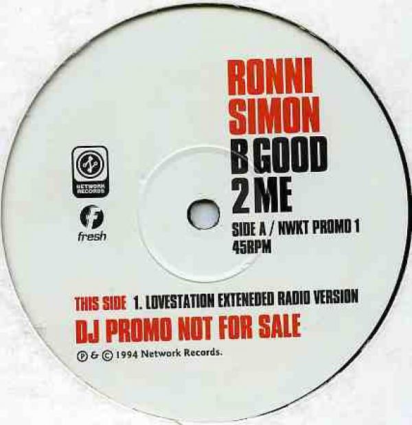 Ronni Simon - B Good 2 Me