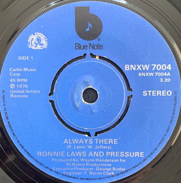 Ronnie Laws, Pressure (19) - Always There