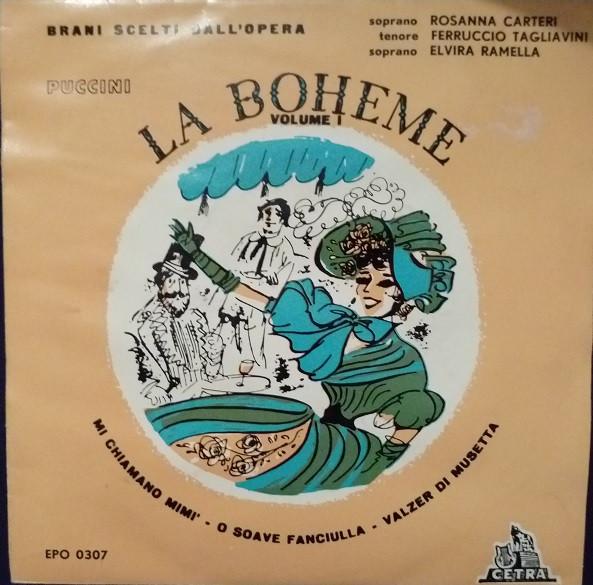 Rosanna Carteri, Ferruccio Tagliavini, Elvira Ramella, Gabriele Santini (2) - La Boheme