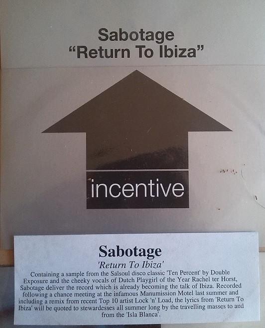 Sabotage  - Return To Ibiza