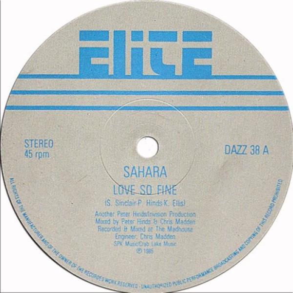 Sahara (19) - Love So Fine