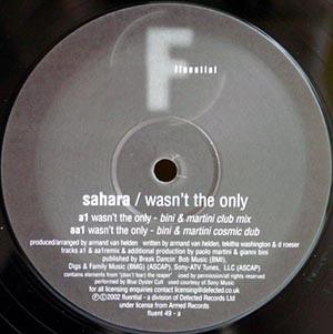 Sahara  - Wasn't The Only