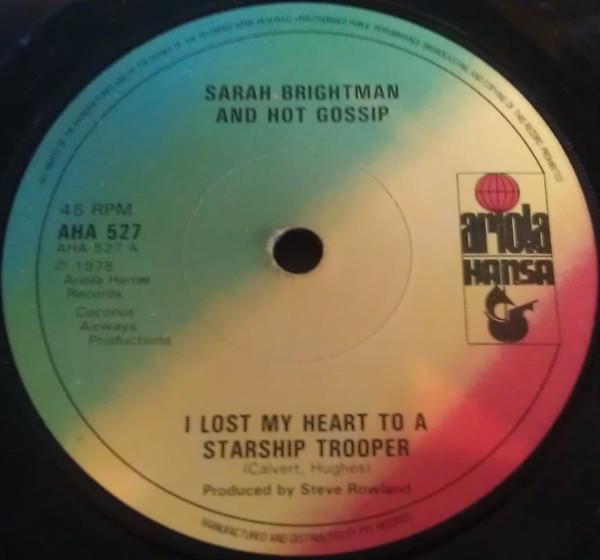Sarah Brightman, Hot Gossip - I Lost My Heart To A Starship Trooper