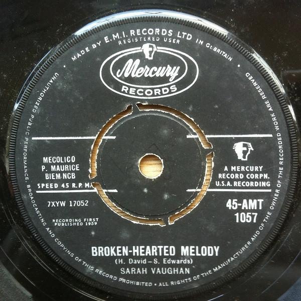 Sarah Vaughan - Broken-Hearted Melody / Misty