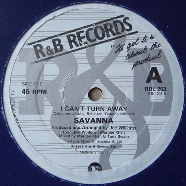 Savanna (2) - I Can't Turn Away