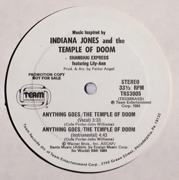 Shanghai Express, Lily-Ann - Anything Goes / The Temple Of Doom (Music Inspired By Indiana Jones And The Temple Of Doom)