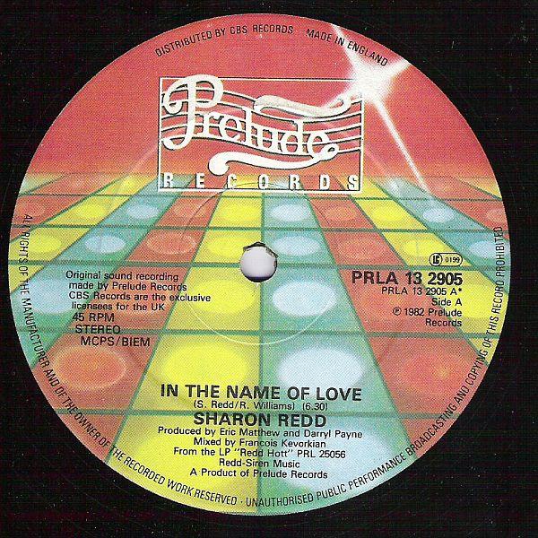 Sharon Redd - In The Name Of Love