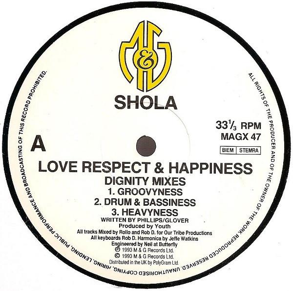 Shola Phillips - Love, Respect & Happiness