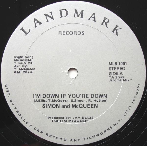 Simon & McQueen - I'm Down If You're Down