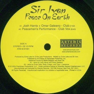 Sir Ivan - Peace On Earth