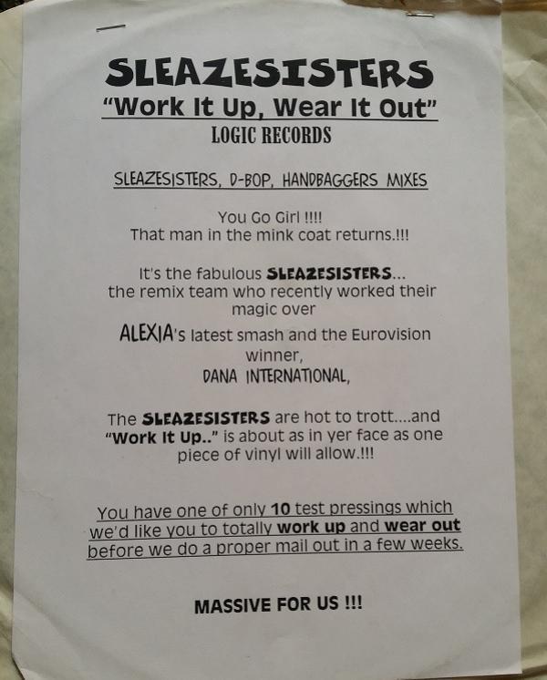 Sleaze Sisters - Work It Up (Sleazy Dub)
