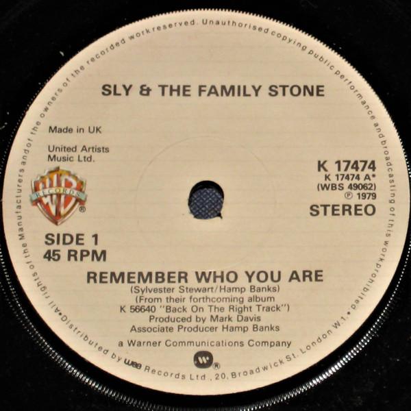 Sly & The Family Stone - Remember Who You Are