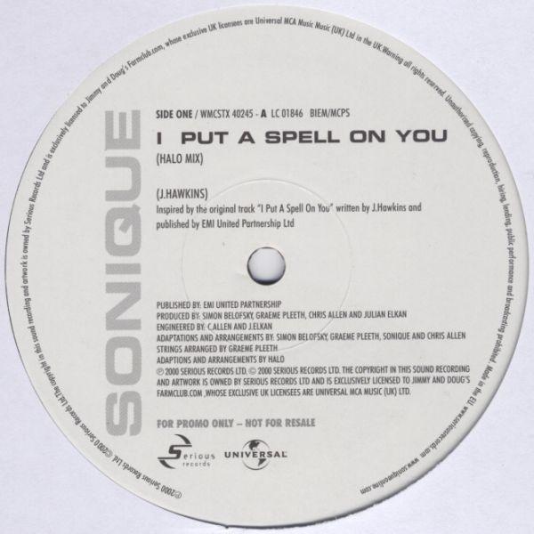 Sonique - I Put A Spell On You