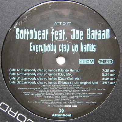 Sottobeat, Joe Bataan - Everybody Clap Yo Hands