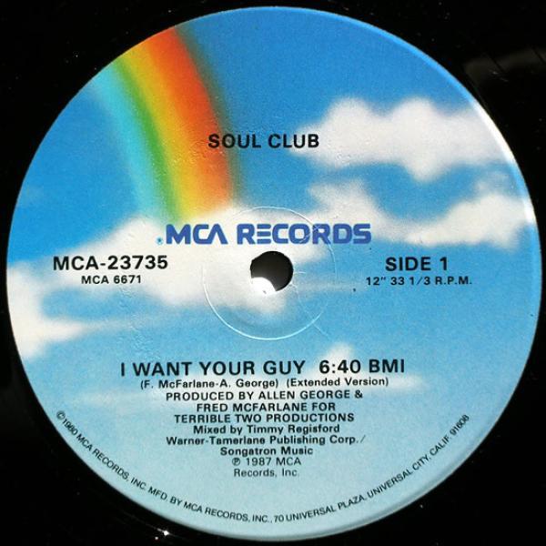 Soul Club - I Want Your Guy