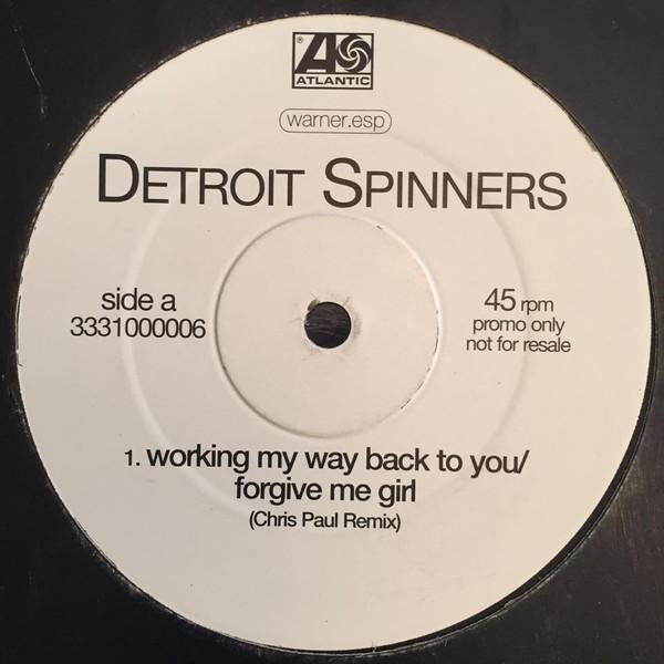 Spinners - Working My Way Back To You / Forgive Me Girl