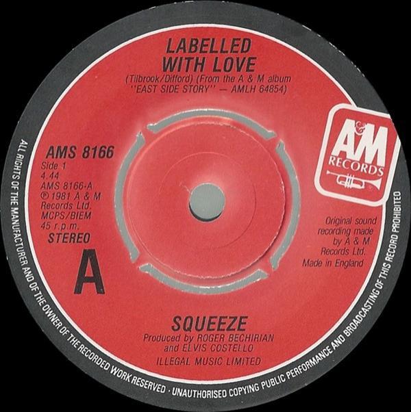 Squeeze (2) - Labelled With Love