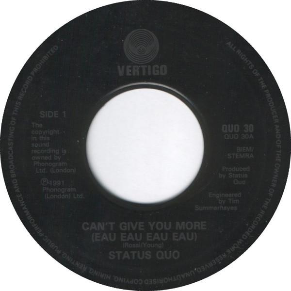 Status Quo - Can't Give You More (Eau Eau Eau Eau)