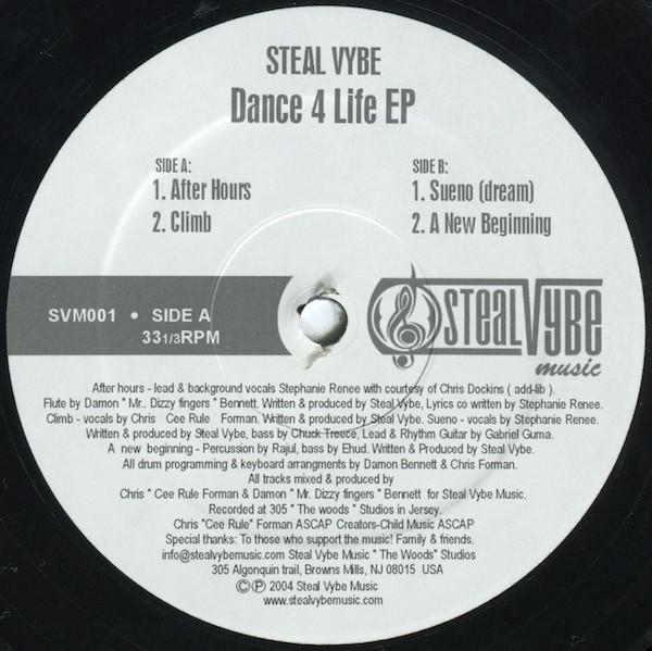 Steal Vybe - Dance 4 Life EP
