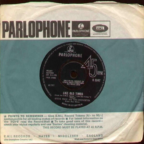 Steve Race And His Orchestra - Like Old Times