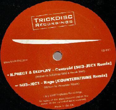 Su3-ject, N.Phect & Diz:Play - Rage (Counterstrike Remix) / Centroid (Su3-ject Remix)