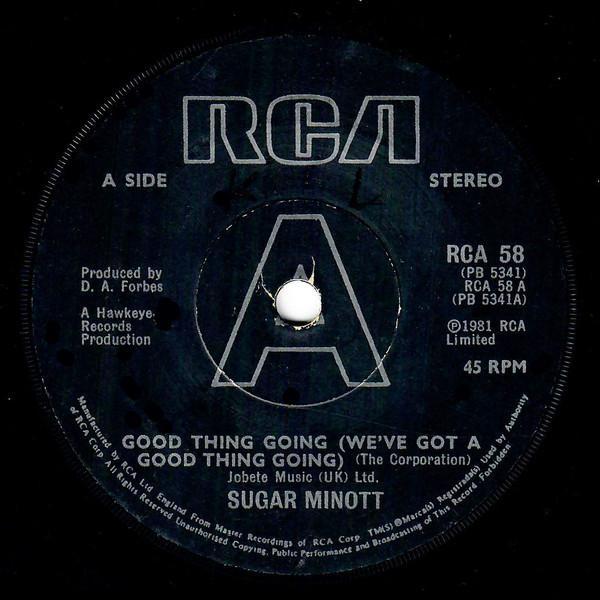 Sugar Minott, Desi Roots - Good Thing Going (We've Got A Good Thing Going) / Hung Up