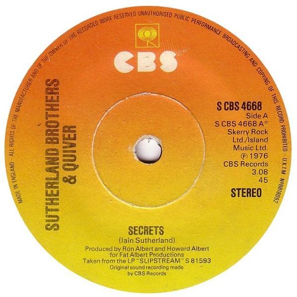 Sutherland Brothers, Quiver - Secrets