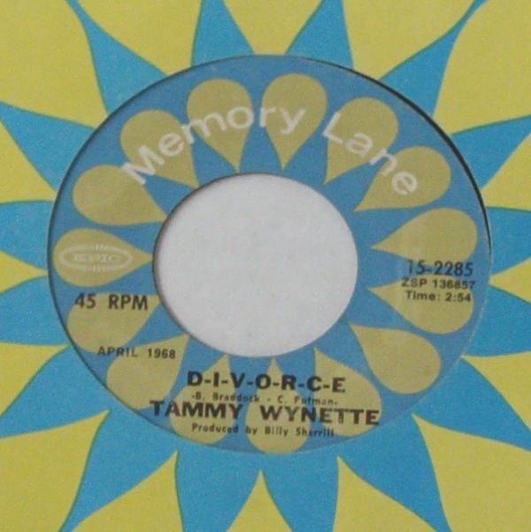 Tammy Wynette - ‎D-I-V-O-R-C-E