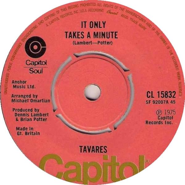 Tavares - It Only Takes A Minute