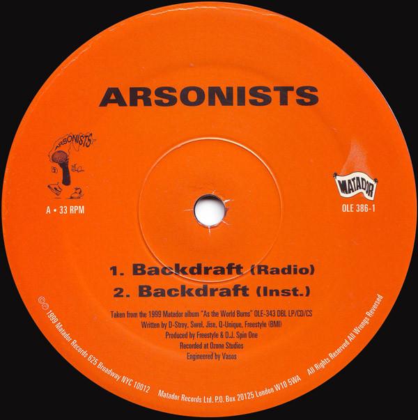 The Arsonists - Backdraft / Halloween II - Season Of The Witch