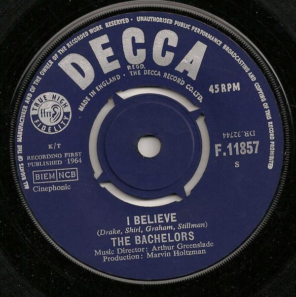 The Bachelors - I Believe
