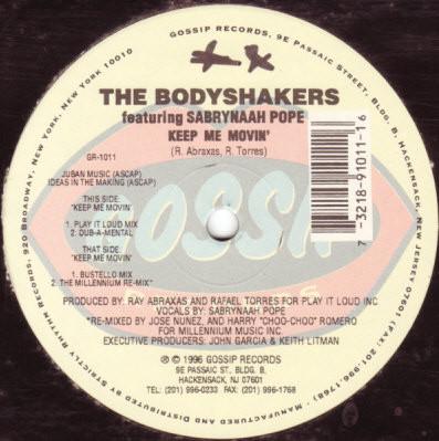 The Body Shakers, Sabrynaah Pope - Keep Me Movin