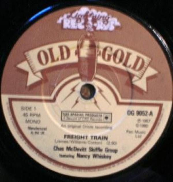The Chas McDevitt Skiffle Group, Nancy Whiskey - Freight Train / Greenback Dollar
