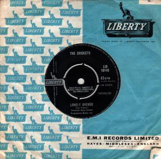 The Crickets  - Lonely Avenue / Playboy