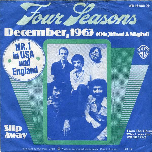 The Four Seasons - December, 1963 (Oh, What A Night)