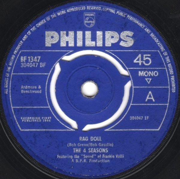 The Four Seasons, Frankie Valli - Rag Doll