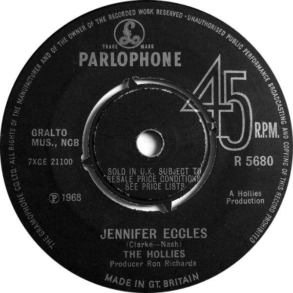The Hollies - Jennifer Eccles