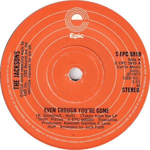 The Jacksons - Even Though You're Gone