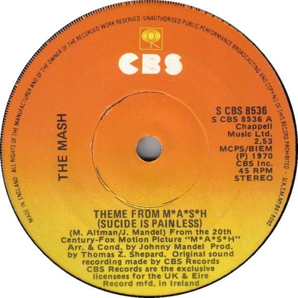 The Mash - Theme From M*A*S*H (Suicide Is Painless)