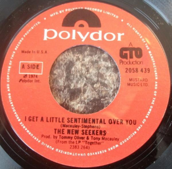 The New Seekers, Peter Paul And Marty - I Get A Little Sentimental Over You / Ride A Horse