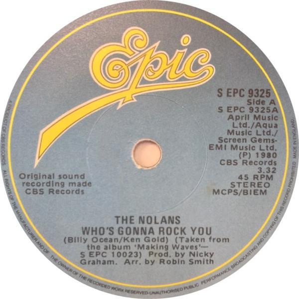 The Nolans - Who's Gonna Rock You
